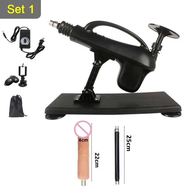 45mm Stroke Automatic Telescopic Sex Machine DIY Female Sex Toy 3XLR  Masturbation Sex Machine For Men And Women 0-500rpm