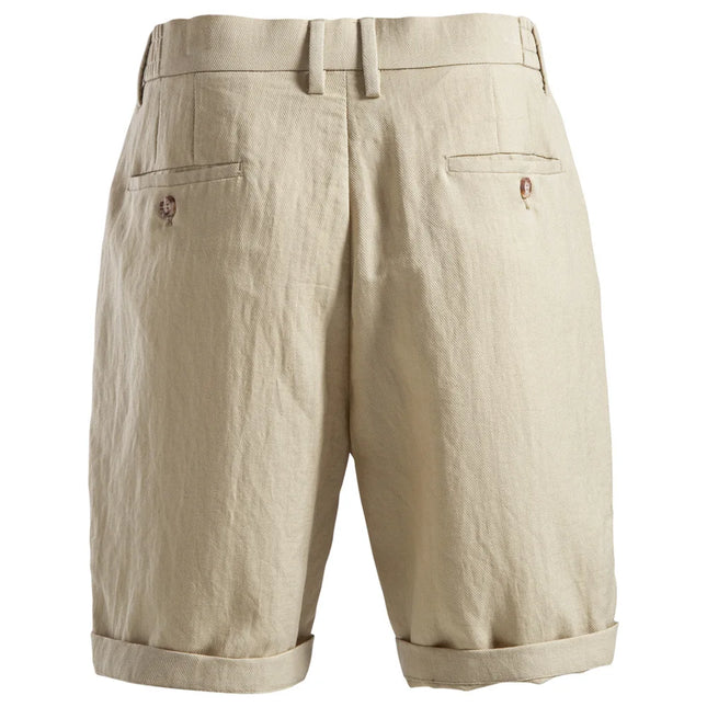 Summer new style business casual cotton short pants - old money style stretch waist men's five-pair pants - ST0020
