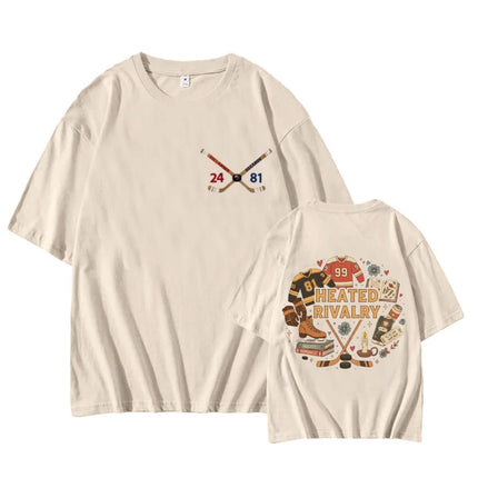 24 Hollander Montreal Voyageurs Club T-Shirt Men Women Heated Rivalry Ilya Rozanov 81 T-Shirt High Quality Tees Shirts