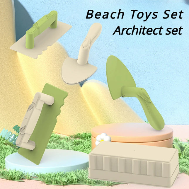Beach Toys Set Shovel Digging Tools Beach Accessories Sand Box Outdoor Summer Baby Toys Snow Toy Family Interactive Prop