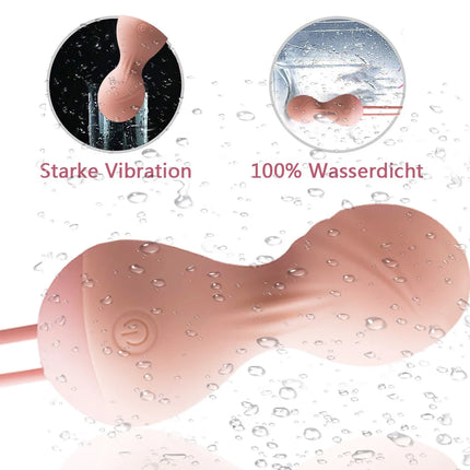 Female Shrinking Ball Vibrating Kegel Balls Silicone Smart Ball Vagina Tighten Exercise Machine Sex Toys for Women Adult Games
