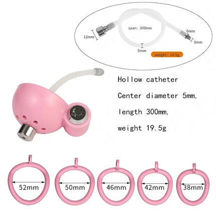 ABS Male Chastity Cage with Urethral Sounds Anti Pinch Hidden Lock Invisible Kit for Adult Men Fetish Play Cock Cage BDSM Device