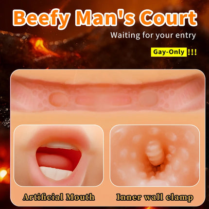 Male oral masturbation cup same sex manual airplane cup silicone adult toys male sex toys adult sex toys