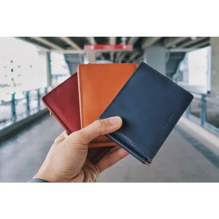 Modern Card To Wallet Insta By Quiver Magic Tricks (Tan Color) Close up Illusions Street Magia Props Magician
