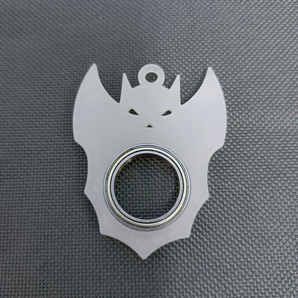 Fingertip Rotation Key Chains Decompression Spinner Anti-anxiety Bearing Lightning Hanging Key Rings for christmas birthday gift