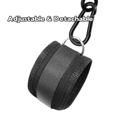 Adjustable Spreader Bar Bondage Set – Hand & Ankle Cuffs with Collar for Couples’ BDSM Play (Adult Use Only)