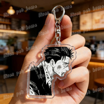 Anime Hiromi Higuruma Keychain Accessories Bag Charm Jjk Gojo Kaisen Manga Keyrings Fans Freinds Gifts