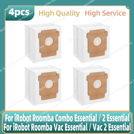 Compatible For iRobot Roomba 105 Combo, Roomba Combo Essential / 2 Essential  Main Side Brush Hepa Filter Mop Dust Bag Parts