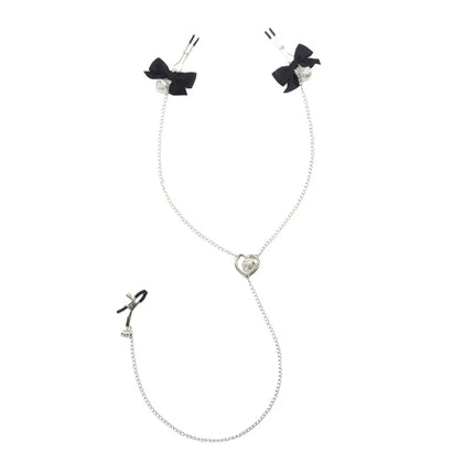 New Style Clitoral Nipple Clamps Dual-Zone Stimulation Couples Foreplay BDSM Sexy Accessories Sex Toys Clitoral Stimulation 18+