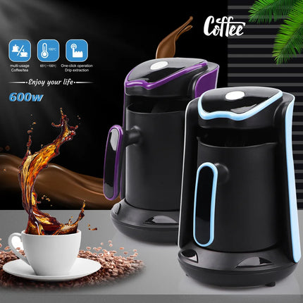 Electric Coffee Pot 300ML For 1-2 Cups Instant Coffee Maker With 600W Power Electric Tea or Coffe Pot