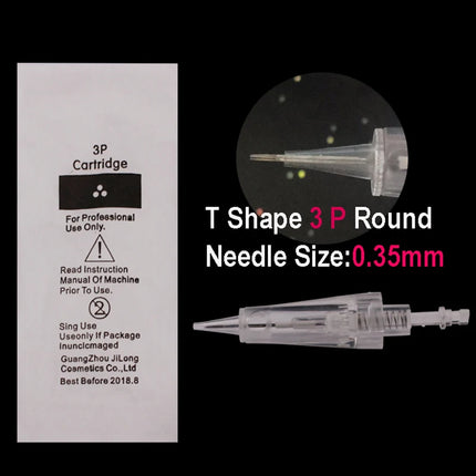 10pcs Tattoo Needle Permanent Makeup Machine Universal Needles Microblading Cartridge Needle For Eyebrow Eyeliner Lip Tattoo pen