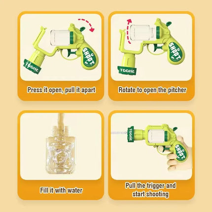 Mini Water Gun Kids Toy Water Blaster Small Pistol Summer Outdoor Games Splashing Soaker Summer Beach Party Games Children Gift