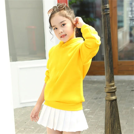 New children's casual Harajuku hooded jumper fashion boys and girls hoodie casual children's hooded tops
