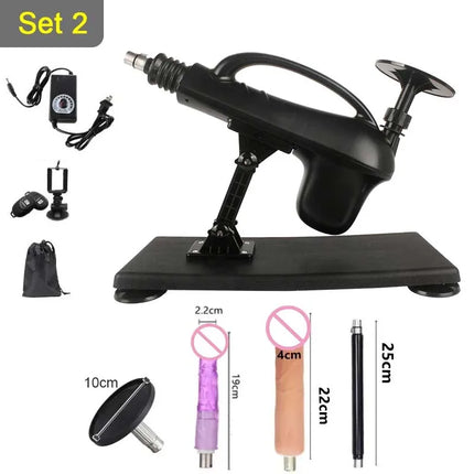 45mm Stroke Automatic Telescopic Sex Machine DIY Female Sex Toy 3XLR  Masturbation Sex Machine For Men And Women 0-500rpm