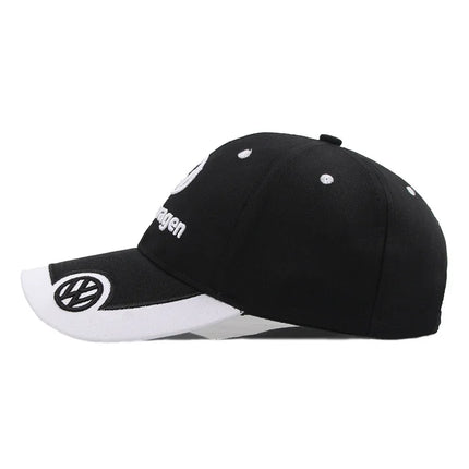 Embroidery Baseball Hat Car Trucker Outdoor Sport Running Adjustable Baseball Cap For VW Volkswagen Golf Polo Passat Touran GTI