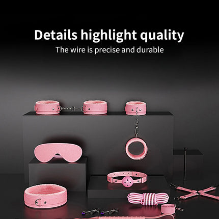 BDSM Adjustable Straps Bed Restraints Sex Bondage Kit For Couple Handcuffs Ankle Cuffs With Bondage Set SM Adult Games Sex Toys
