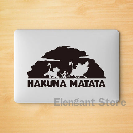 Lion King Hakuna Matata Vinyl Art Decals Car Window Laptop Decoration, Pumba Simba Nala Wall Sticker Kids Room Wall Decor