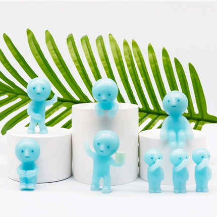 Surprise Gift blind box action figures Yoga Bedroom series multiple doll green noctilucent mysterious decoration model for toy