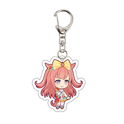 Fans gifts Anime keychains Acrylic Stand Ornaments Uma Musume Pretty Derby Oguri Cap Silence Suzuka Agnes Tachyon Clear Bliss