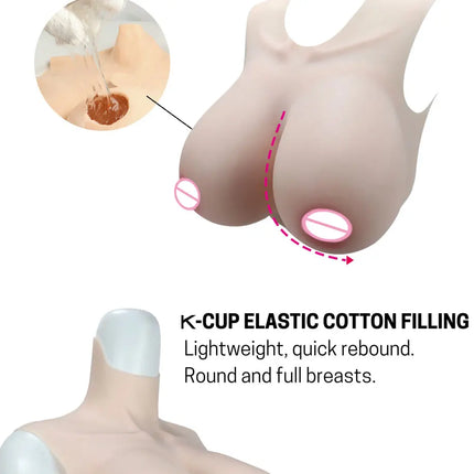 Large Realistic Silicone Fake Boobs Z cup Big Breast Forms Huge Enhancer Drag Queen Transgender Shemale Crossdress Prothesis