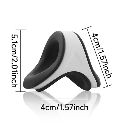 Cock Penis Ring Reusable Delay Ejaculation Stronger Erection Sex Toys Adult Supplies Linen Nozzle Ring Cock Sex Toys For Men