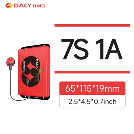 DALY software Active 1A balancer with Bluetooth UART 1A 4S 8S Equalizer suitable for LI-ION Lifepo4 LTO battery pack