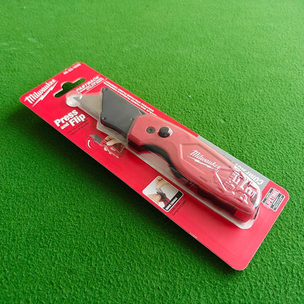 Milwaukee 48-22-1500 FASTBACK Compact Folding Utility Knife Press & Flip Box Cutter