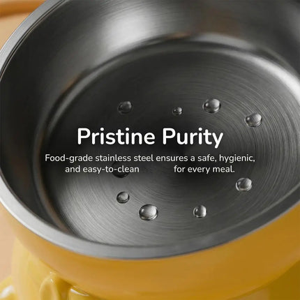 Cat Bowl Creative Inclined Kitten Puppy Food Feeding Bowls, Cat Bowls Tilted Neck Guard Cat Food Bowl Neck Protection Design