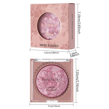 6-color face highlighting and contouring palette in a waterproof and sweatproof formula for music festivals and parties
