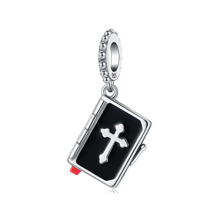 S925 Sterling Silver Charm Bead Angel Prayer Travel Memorial Pendant Fine Birthday Gift Fit Bangle Bracelet Necklace DIY Jewelry