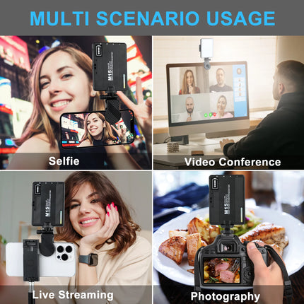 Selfie Light with Clip Phone Fill Light LED Video Light for iPhone Samsung Huawei Mobile Phone iPad Laptop Camera Tiktok Makeup