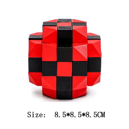 Wooden Luban Lock Unlock Interlocking Puzzle Rompecabezas IQ Test Brain Teaser Game For Adults And Kids Educational Toys