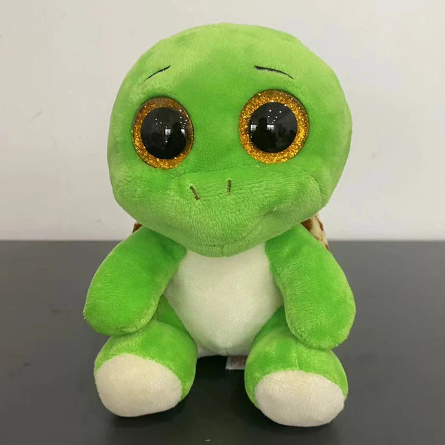 Ty Beanie Boos Plush Toy Turbo The Green Turtle Doll Animal Anime Collection