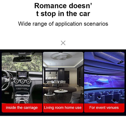 USB Ambient Light for Car Galaxy Saturn Black Hole Camping Bedroom Multiple Scenarios Focus Adjustable Universal USB Interface