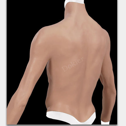Dokier Silicone Realistic False Fake Muscle Belly Body for Cosplayers Artificial Simulation Muscle Chest Man Crossdressers - TOYS-SUCE