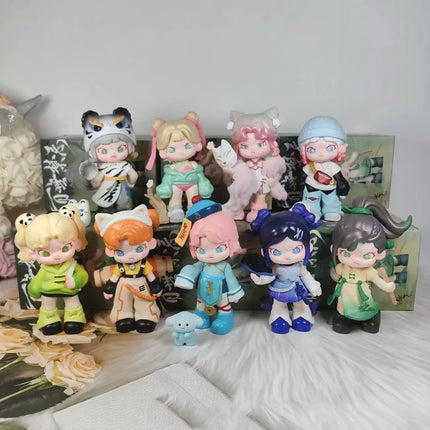 2026 Dora Zorra Anything Goes Vol.5 Series Blind Box Figure Replica Dolls Model Desktop Decoration Girls Birthday Surprise Gifts