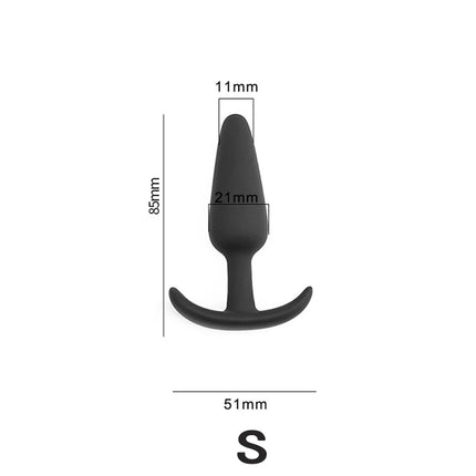 Silicone Dildo Anal Plugs Butt Plug Stopper Dilator Prostate Massager Vaginal Stimulator Adult Sex Toys for Men/Women Trainer