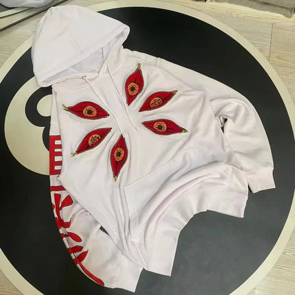 Six Eye Kokushibo Graphic Oversized Hoodies Gothic Casual Hoodie Sweatshirts Streetwear Harajuku Y2k Men Women Clothing