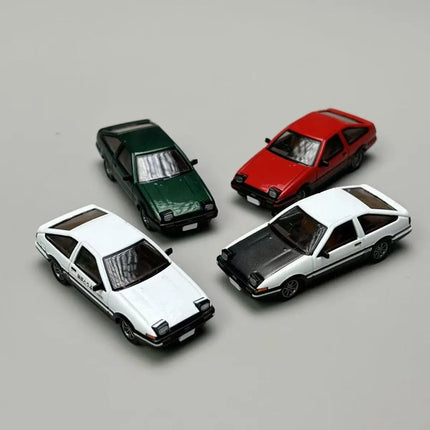 1/64 Volkswagen Golf AE86 Mazda RX-7 Honda Jazz Diecast Toy Car Vehicle Miniature Free Wheels Collection Gift For Children Boy