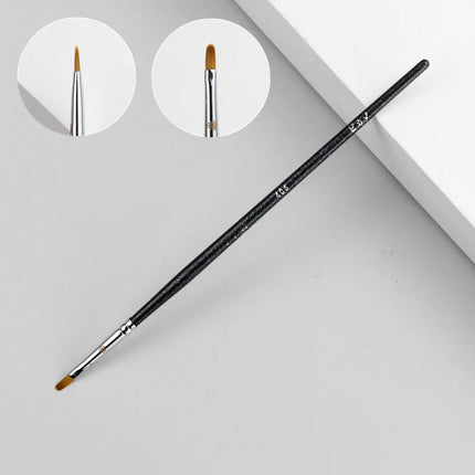 1pc Smudge Makeup Brushes Flat Eye Liner Make Up Brush Detail Precision Concealer Powder contour highlight artist cosmetic tools