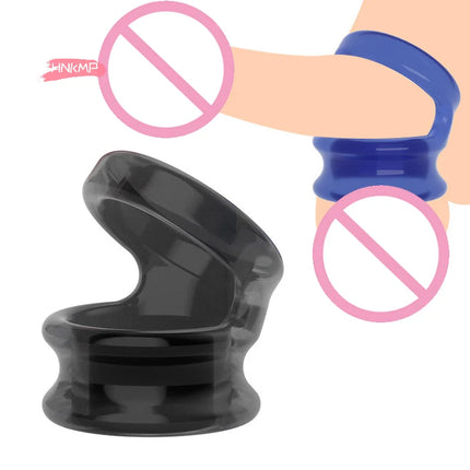 Reusable Linen Cock Ring for Men Stronger Erection Delay Ejaculation Adult Sex Toy Nozzle Ring for Enhanced Performance