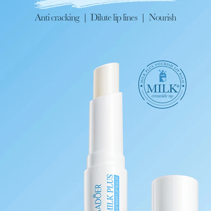 Ceramide Milk MoisturizingLip Balm Moisturizing Anti Cracking lipstick Deep Nourishing  Hydrating Lips Skin Care
