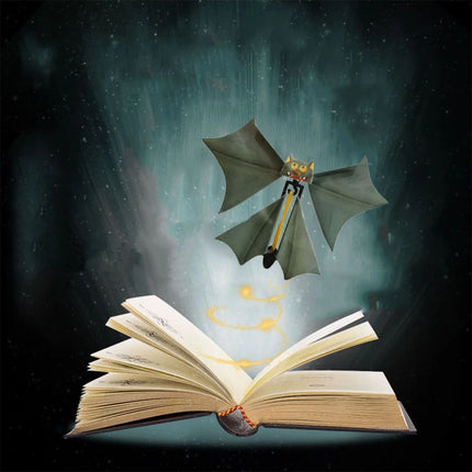 1PC-Magic Bat Flying Bat Hand Transformation Fly Butterfly Magic Props Funny Surprise Prank Joke Magic Toy Prank Toys