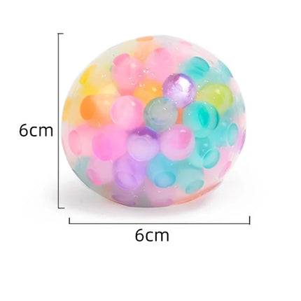 Squishy Sensory Stress Squeezing Balls Best Calming Tool Fidget Toy Anxiety Relief Balls Fidget Classroom Prize Party Favors Toy
