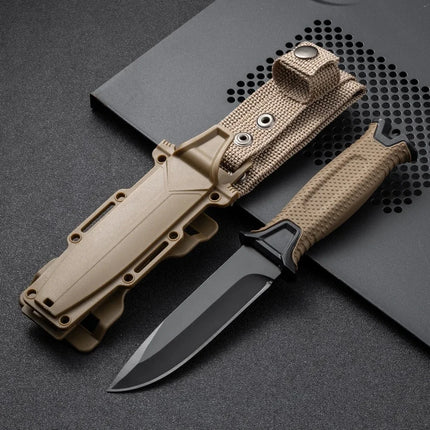 2026 new Outdoor knife camping defense straight knife wilderness survival