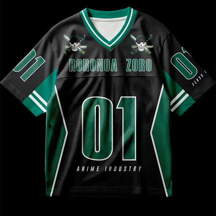 2026 Summer Children's One Piece Anime Jersey Camiseta Zoro Oversized Y2k Fashion Casual Sports T-Shirt For Men And Women Tops