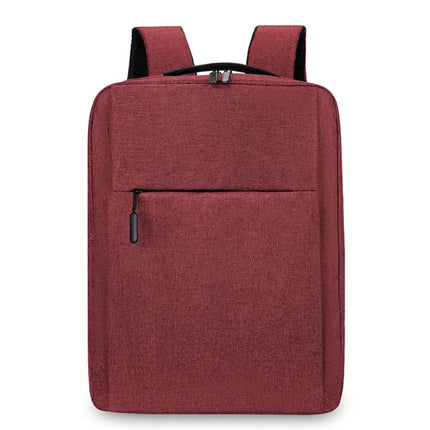 Trendy Men's Minimalist Backpack Versatile Backpack Large Capacity School Student Backpack Rucksack Computer Travel Bag Unisex