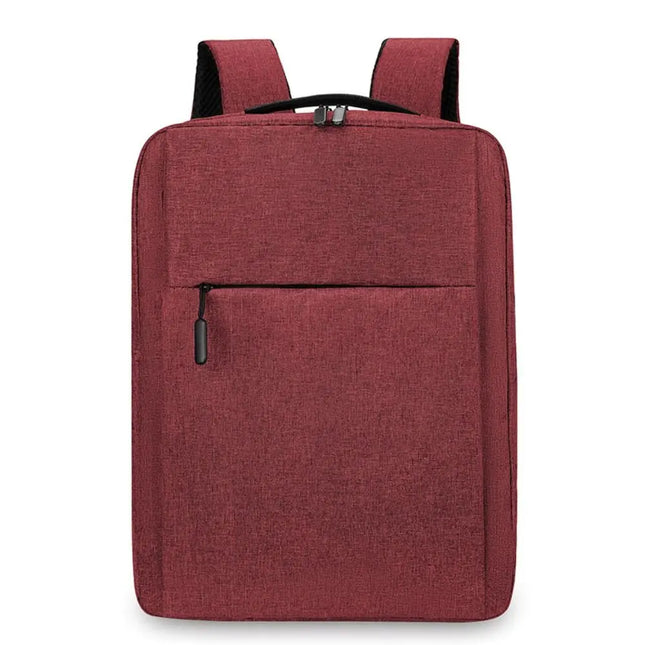 Trendy Men's Minimalist Backpack Versatile Backpack Large Capacity School Student Backpack Rucksack Computer Travel Bag Unisex