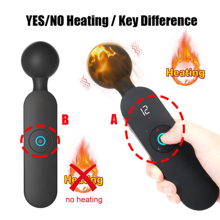 12*6/10 Modes Magic Wand Vibrators For Women Nipple Clitoris Stimulator Vaginal Anal Plug Female Masturbator Sex Toys Adults 18