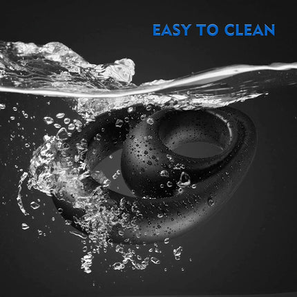 Penis Ring Delay Ejaculation Scrotal Binding Ball Stretcher Lock Male Silicone Semen Cockring Couples Adult Sex Toys For Men